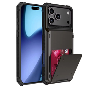 Para <span class=keywords><strong>iPhone</strong></span> 17 Case Wholesale Card Holder Cover Funda de teléfono a prueba de golpes para <span class=keywords><strong>iPhone</strong></span> 17 6 15 14 Pro Max Mobile Coque - Product Image 5