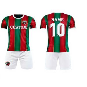 Patrón de Logotipo Personalizado para Uniforme de Fútbol Clásico 7v7 para Hombre, Jersey de Fútbol Transpirable, Ligero y de Secado Rápido - Product Image 1