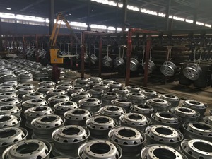 ล้อรถบรรทุกแบบใหม่ ขนาด 22.5x8.25 11R22.5 ผลิตจากอะลูมิเนียมฟอร์จ  ไม่มียางใน สีโครเมียมเงิน รุ่นรับประกัน 5 ปี - Product Image 5