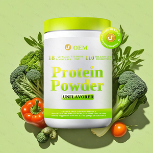 Poudre de protéines de lactosérum aux légumes et fruits verts, boisson mixte post-entraînement pour exercices légers, compléments alimentaires pour adultes - Product Image 1