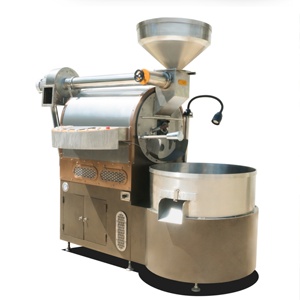 KR 20kg Stainless Steel <strong>Drum</strong> <strong>Coffee</strong> <strong>Roaster</strong>-High-Capacity Digital Control Energy Efficiency Class A+ Easy Operation Half Hot Air - Product Image 2