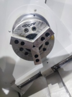 Centre d'usinage HT3 avec commande CNC FANUC, 2 axes, porte-outils à 8 positions, haute précision et haute productivité, tour CNC