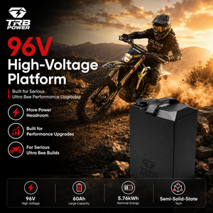 Paket Baterai Semi Solid State Surron Ultra Bee 96V60Ah TRB POWER 5.76kWh Kit Upgrade Sepeda Motor Listrik Tegangan Tinggi OEM ODM Pro - Product Image 5