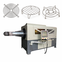 Machine à cintrer les fils en forme de D, 6-12 mm, 5 axes, machine à cintrer les fils CNC 3D entièrement automatique, machine à cintrer les fils en acier inoxydable et en fer