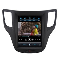 Zpots — écran Vertical de voiture 10.4 pouces, répéteur pour voiture, DVD, Style Tesla, avec Navigation GPS, Android 7.1, CS35