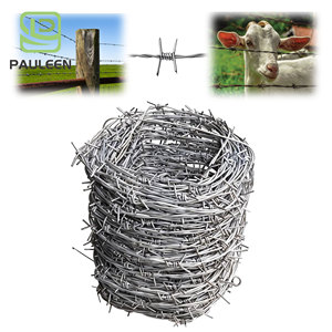 Rollo <span class=keywords><strong>de</strong></span> 25 kg <span class=keywords><strong>de</strong></span> <span class=keywords><strong>Alambre</strong></span> <span class=keywords><strong>de</strong></span> Púas <span class=keywords><strong>de</strong></span> Hierro <span class=keywords><strong>Galvanizado</strong></span> <span class=keywords><strong>de</strong></span> <span class=keywords><strong>Calibre</strong></span> <span class=keywords><strong>14</strong></span>, Precio Competitivo - Product Image 1