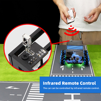 Kit de robot inteligente Tscinbuny Electric DIY Project 4WD Mecanum Wheel