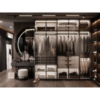 CBMMART Dressing sur mesure moderne blanc pour chambre et villa