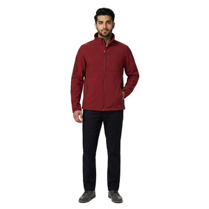 Lightweight <b>Men</b> Softshell <b>Jacket</b> with Breathable Material Custom Logo <b>Men</b> Softshell <b>Jacket</b> <b>for</b> Sportswear - Product Image 1