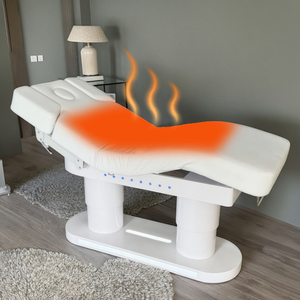 Table de massage électrique chauffante multifonctionnelle <span class=keywords><strong>pour</strong></span> esthétique, chaise de <span class=keywords><strong>spa</strong></span>, mobilier de salon <span class=keywords><strong>pour</strong></span> hôtel, salle de sport, école - <span class=keywords><strong>4</strong></span> places - Product Image 1