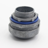 Raccords de conduits électriques en zinc étanches aux liquides UL 1/2 "Borniers droits droits avec connecteur étanche aux liquides