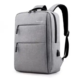 Logotipo personalizado Fábrica Atacado Negócios Impermeável Oxford Laptop Bags Fornecedor Escola Viagens Mulheres Homens Mochila Inteligente