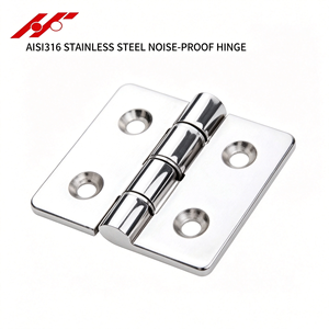   Charnière insonorisée en acier inoxydable 316 pour yacht marin, quincaillerie marine, charnière de trappe de bateau pour fabricant de matériel nautique - Product Image 2
