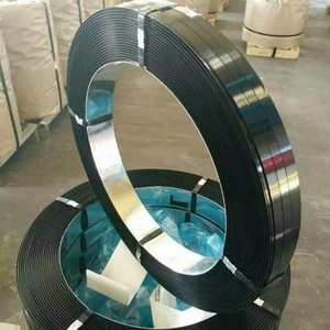 Bande d'acier peinte en noir haute résistance Q235b Q345 de 0,6 mm 0,8 mm pour emballage, 5/8 - Product Image 6