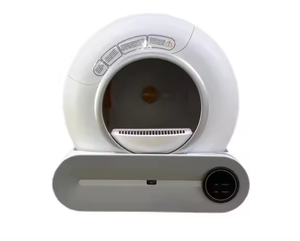 Litière pour chat électronique robotisée de haute qualité, facile à utiliser, à faible bruit et sans odeur, capacité de 9 L, WIFI 2,4 GHz, PP - Product Image 1
