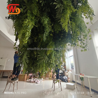 Plantes artificielles suspendues pour plafond de mariage, verdure murale, feuillage de plafond, guirlande de feuilles