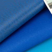 Tissu en cuir PVC coloré pour emballage, boîte cadeau, étui à ongles, couverture de carnet, rembourrage de meubles, utilisation automobile et décorative