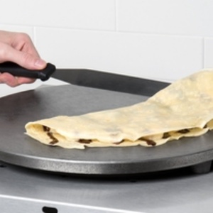 Crêpière à gaz commerciale de haute qualité en acier inoxydable, tête simple, antiadhésive, pour crêpes et pancakes - Product Image 6