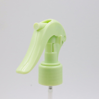 Pulvérisateur de produit coiffant pour salon de coiffure, couleur vert clair, en plastique, avec gâchette de verrouillage
