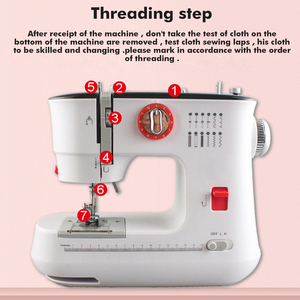 Máquina <span class=keywords><strong>de</strong></span> <span class=keywords><strong>Coser</strong></span> 519 en Stock en <span class=keywords><strong>la</strong></span> UE, 12 Puntadas, Mini Máquina <span class=keywords><strong>de</strong></span> <span class=keywords><strong>Coser</strong></span> Eléctrica <span class=keywords><strong>de</strong></span> Doble Hilo con Mesa <span class=keywords><strong>de</strong></span> Extensión para Uso Doméstico - Product Image 4