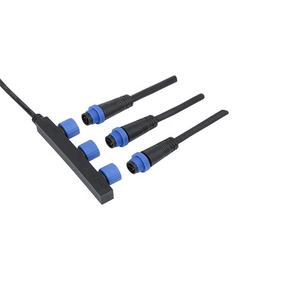 IP68 Waterproof Cable Wire LED Lighting Type 2 Core T Type Waterproof Connector - Product Image 4