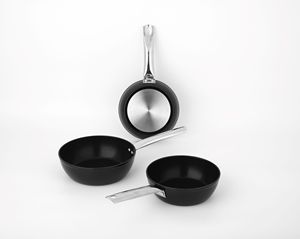 Nouvel ensemble de batterie de cuisine en pierre médicale : poêle à frire, marmite à soupe, casserole, faitout, pot à lait - Product Image 4