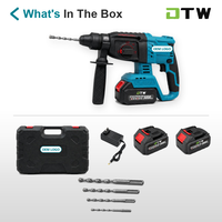 Marteau perforateur sans fil A10-0001 21V, 700W, 2J d'impact, perçage max. 26mm, pour béton, briques et murs