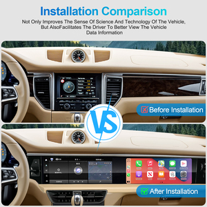 Navihua nâng cấp mới xe Màn hình DVD Player nội thất Kit autoradio đa phương tiện Stereo Navigation cho PORSCHE MACAN 2014-2017 - Product Image 5