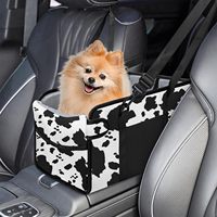 Siège de voiture pliable pour chien, léger, imperméable, grande capacité, siège surélevé portable pour animaux de compagnie, laisse de sécurité, coussin lavable pour petits chiens