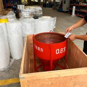 חם מכירה מלט בטון מרגמה hopper בניית אתר מגדלי בטון דלי בטון מנוף נמוך - Product Image 5