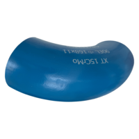 Coude Inox 8 Inc fourni par le client pour tuyaux de pompe à béton haute pression Euro 125 raccord coudé quantité minimale de commande 1 pièce