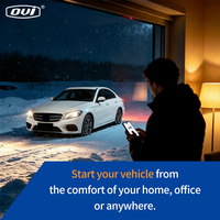 Système de démarrage à distance intelligent OVI PKE Keyless Go SMARTSTART APP, clé de voiture intelligente, clé numérique pour Mercedes-Benz W447 W212