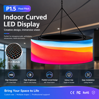Écran LED d'intérieur KENSUN P1.5, SMD1212, pas de pixel fin, taux de rafraîchissement élevé 3840Hz, mur vidéo pour salle de conférence