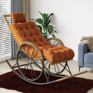 Sillón Mecedora <span class=keywords><strong>de</strong></span> Metal <span class=keywords><strong>de</strong></span> Diseño Moderno y Lujoso para Sala <span class=keywords><strong>de</strong></span> Estar, Balcón o Dormitorio, Venta al Por Mayor <span class=keywords><strong>de</strong></span> Fábrica 2024 - Product Image 6