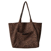 2025 tendance Vintage léopard Design sacs à provisions grande capacité femmes sac à main dame épaule femmes sac fourre-tout
