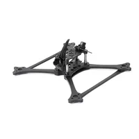HGLRC Wind5 Lite V2 Châssis de course FPV UAV 5 pouces True X, Châssis léger en fibre de carbone pour course FPV UAV 5 pouces et freestyle