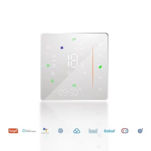 Termostato Wifi inteligente para aire acondicionado <span class=keywords><strong>Fan</strong></span> Coil 2/4 Pipe Controlador de temperatura programable semanal 220V/230V Hoteles de piso - Product Image 1