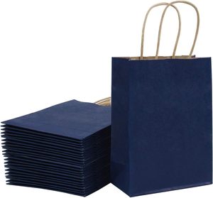 Bolsas de Papel Kraft Marrón Impresas Personalizadas Ecológicas, Empaque para Panadería, Sándwiches, Pasteles, Cafetería, Diseño Sostenible - Product Image 1