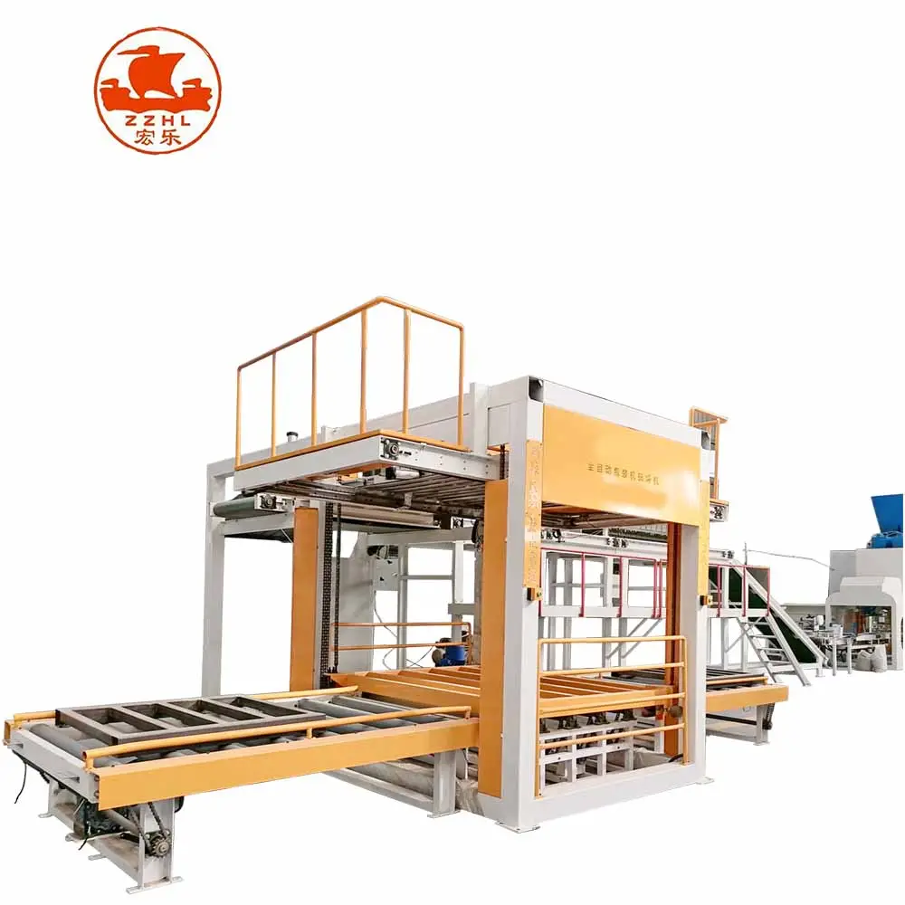 Automatic Palletizer Machine For Stacking 20-50Kg Bags In Pallet Bag Stacking Machine