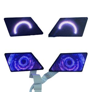 Panel de pantalla LED de Ojos de demonio de 12V, Panel de pantalla de ojos de diablo parpadeante Popular para Control de aplicación de coche, patrón de bricolaje, nueva condición - Product Image 4