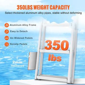 Échelle de <span class=keywords><strong>piscine</strong></span> hors sol en acier inoxydable à 3 ou 4 marches - Product Image 4