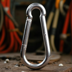 Ttake Commercial Carabiner Din 5299 Galvanized Not Suitable <b>For</b> Lifting Lifting And Anchoring Accessories - Product Image 3