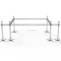 Structure de toit plate en aluminium pour mur LED, équipement d'éclairage DJ, suspension de système sonore, spectacle de festival, structure de chapiteau d'exposition