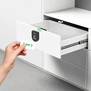 Anti Theft Iot Locking System Card Operated Gym Wristband Sensor Nfc Cabinet Hidden Smart Electronic Rfid Locker Room Lock