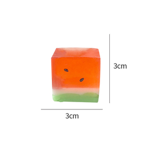 ของเล่นบีบกันเครียดรูปแตงโมขนาดเล็ก 3 ซม. น่ารัก ทำจาก TPR เนื้อนุ่ม - Product Image 6