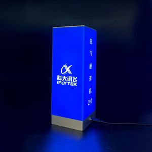 Led cột Biểu tượng dấu hiệu không khung hiển thị signage 4 mặt ánh sáng Hộp chiếu sáng hộp hiển thị bán buôn - Product Image 2