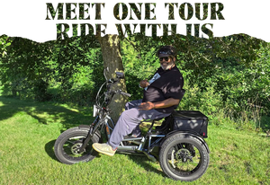 מכירה חמה 48v מנוע כפול הספק גבוה 3 גלגל מטען חשמלי תלת אופן פתוח השעיה 2 סוללות 20 אינץ 'שומן - Product Image 6