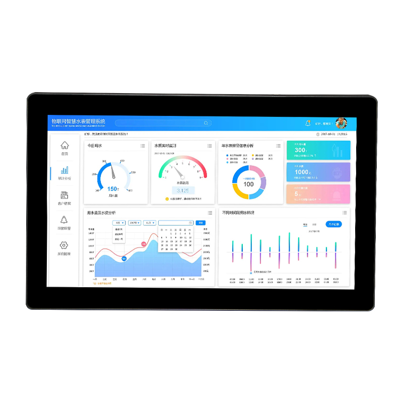 Заводская пользовательская VESA100 * 100 мм светодиодный ЖК-экран IPS DC12V индивидуальный OEM VGA DVI резистивный 17 дюймов сенсорный промышленный ЖК-монитор