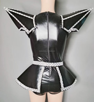 Twotwinstance — combinaison courte pour femmes, vêtement Unique, Sexy, mode, Costume de Robot, Led, vêtement de Performance, brillant, paillettes, Y2462