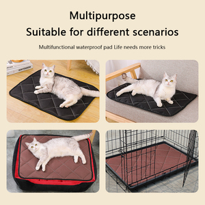 Sarung tempat tidur anjing tahan air, penutup tempat tidur anjing <span class=keywords><strong>Anti</strong></span> robek dan gigitan untuk Sofa dan tempat tidur anjing antiselip bantalan hewan peliharaan - Product Image 2